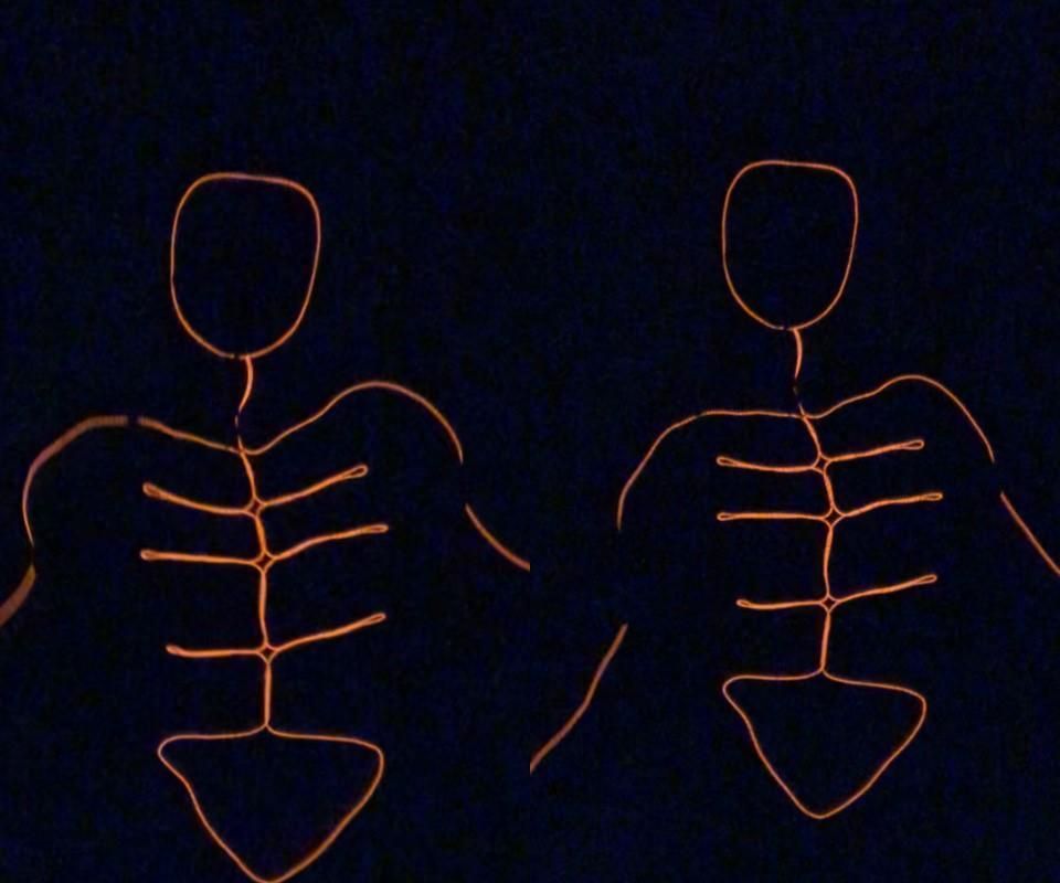 NEON SKELETON COSTUME