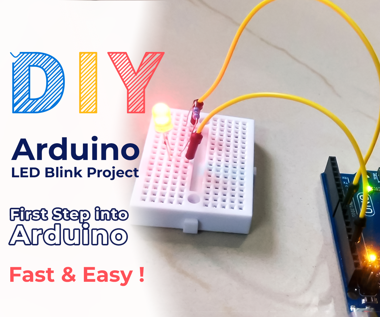 Arduino LED Blink Project – First Step Into Arduino Programming