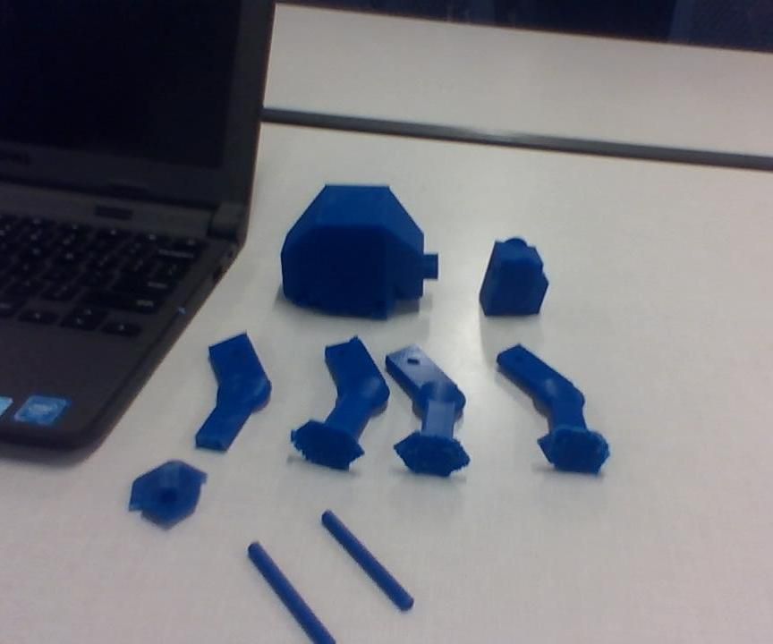 3D Printed AT-AT