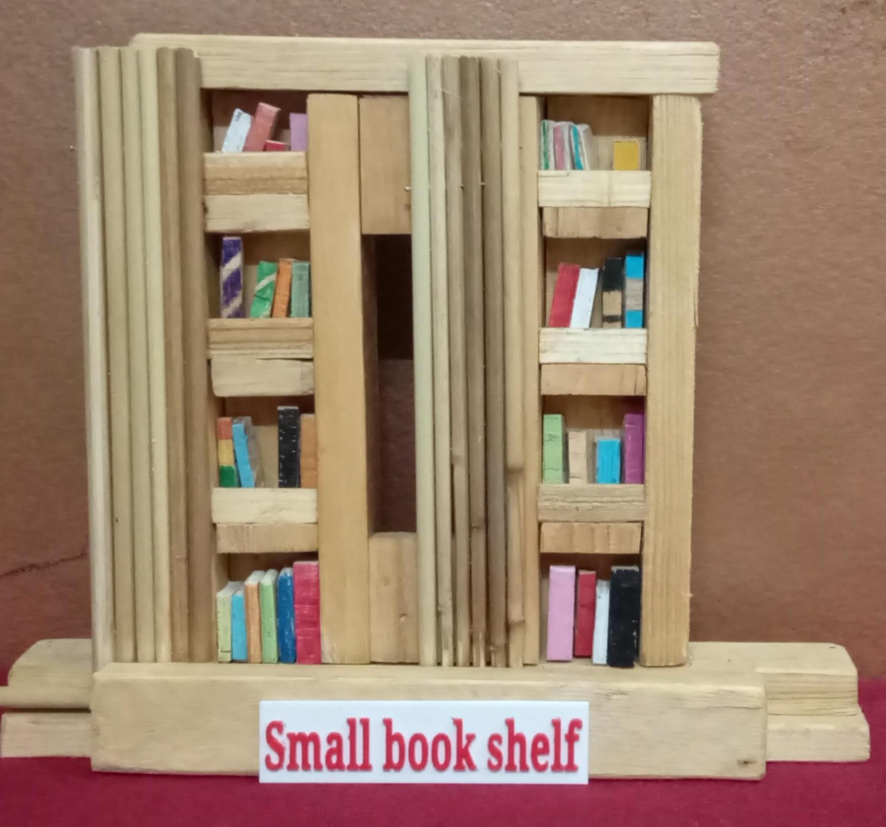 Small Wooden Book Shelf