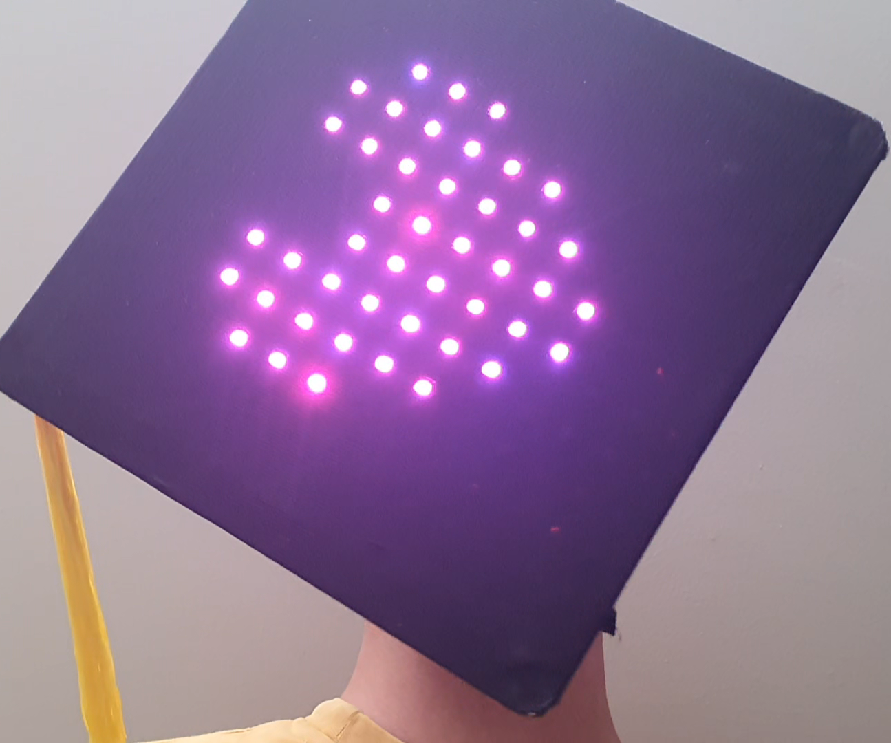 Glowing Graduation Cap