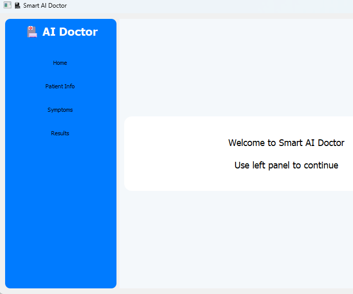 GUI Based Doctor Assistant