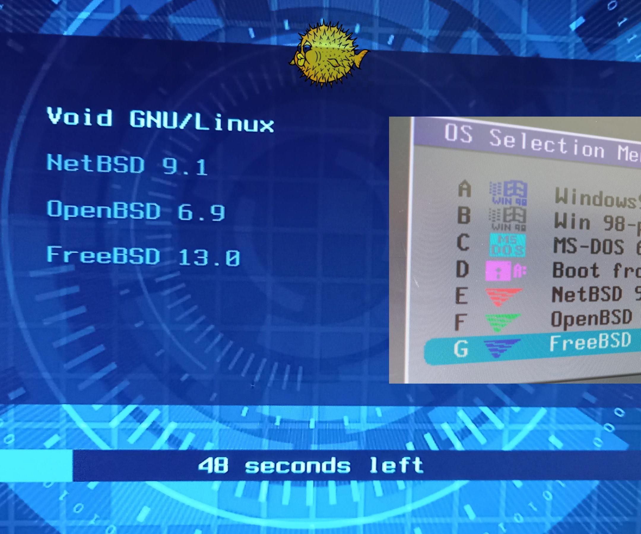 How to Install NetBSD OpenBSD FreeBSD on the Same Disk