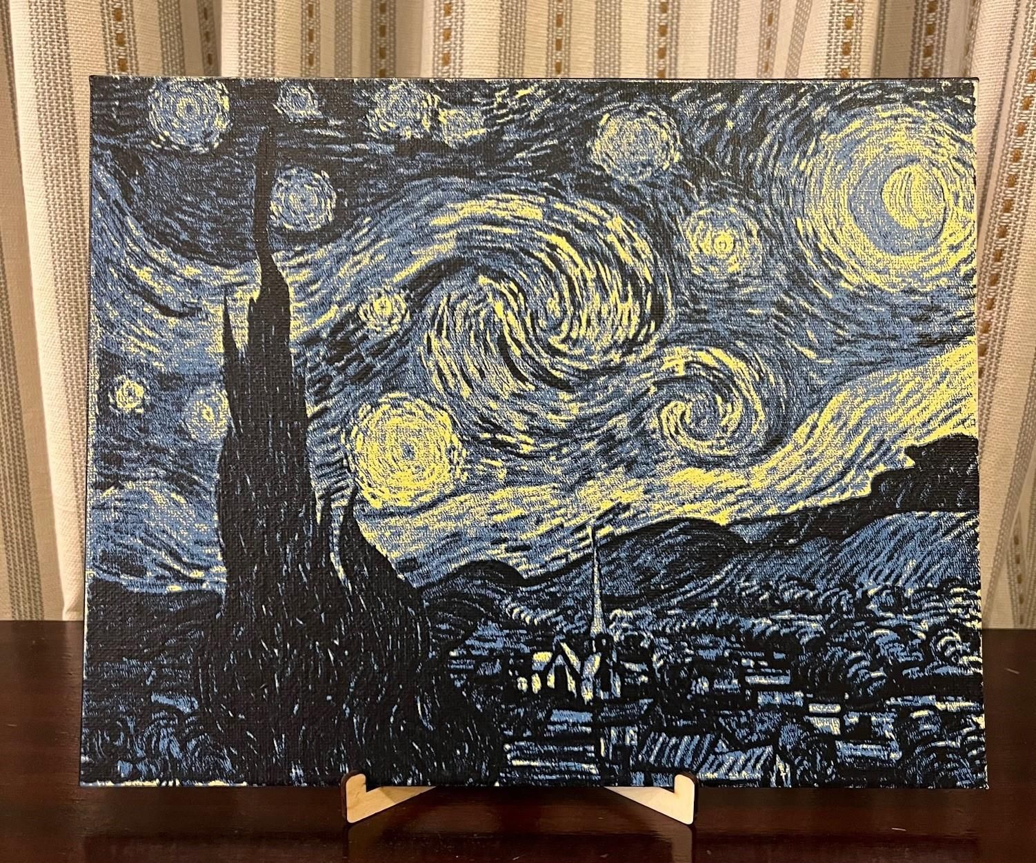 Laser Engraved Painting With the Fordite Method