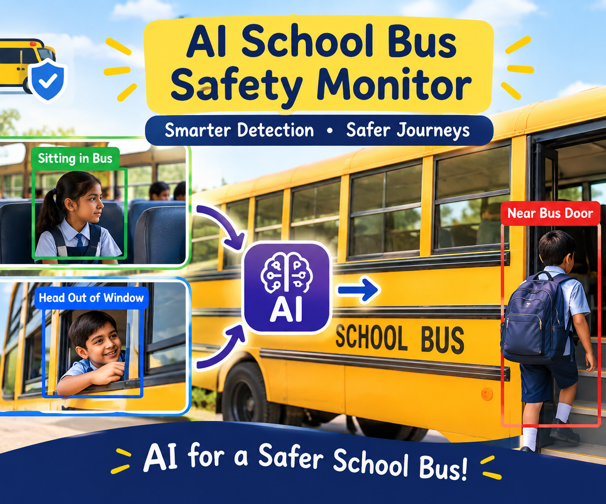AI School Bus Safety Monitor