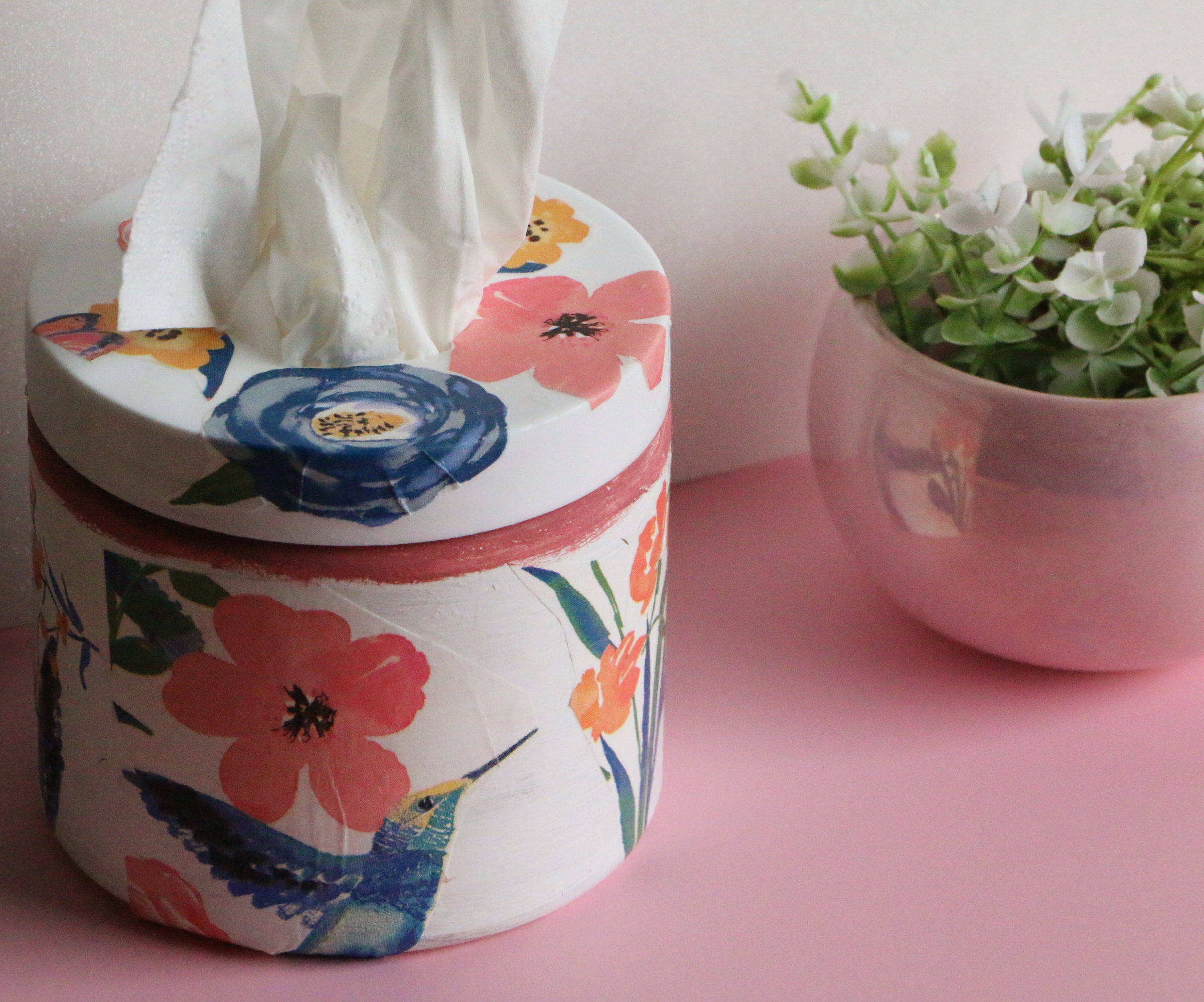 Create a Tissue Holder From a Plastic Container