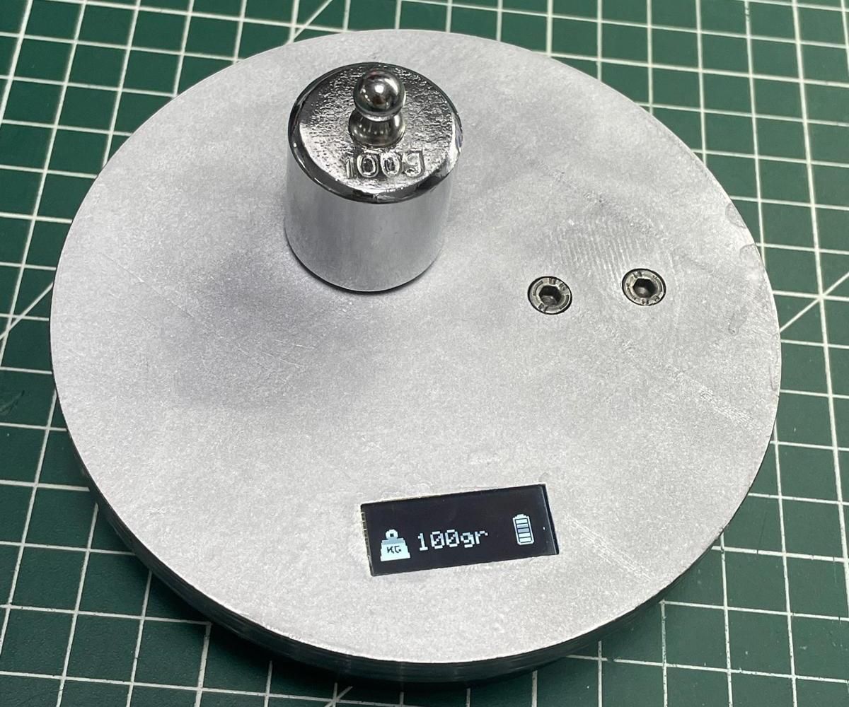 Precision Weighing With OLED Display