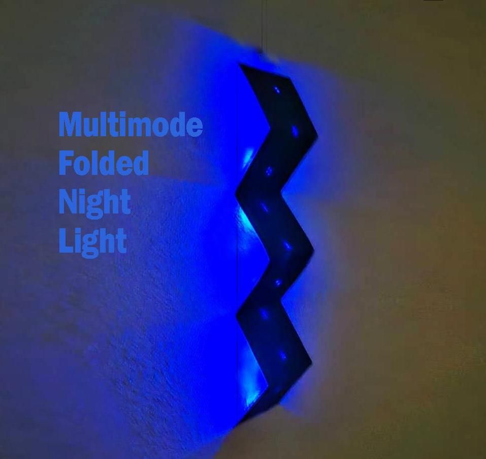Multimode Folded Night Light – Simple, Stylish, and Portable