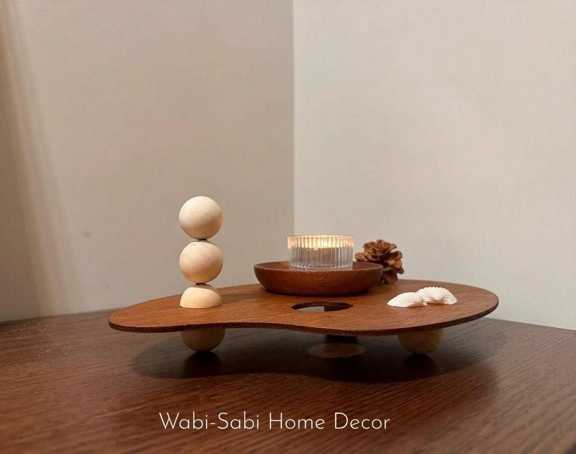 DIY Mid-Century Modern Display Stand | Upcycled Artist Palette
