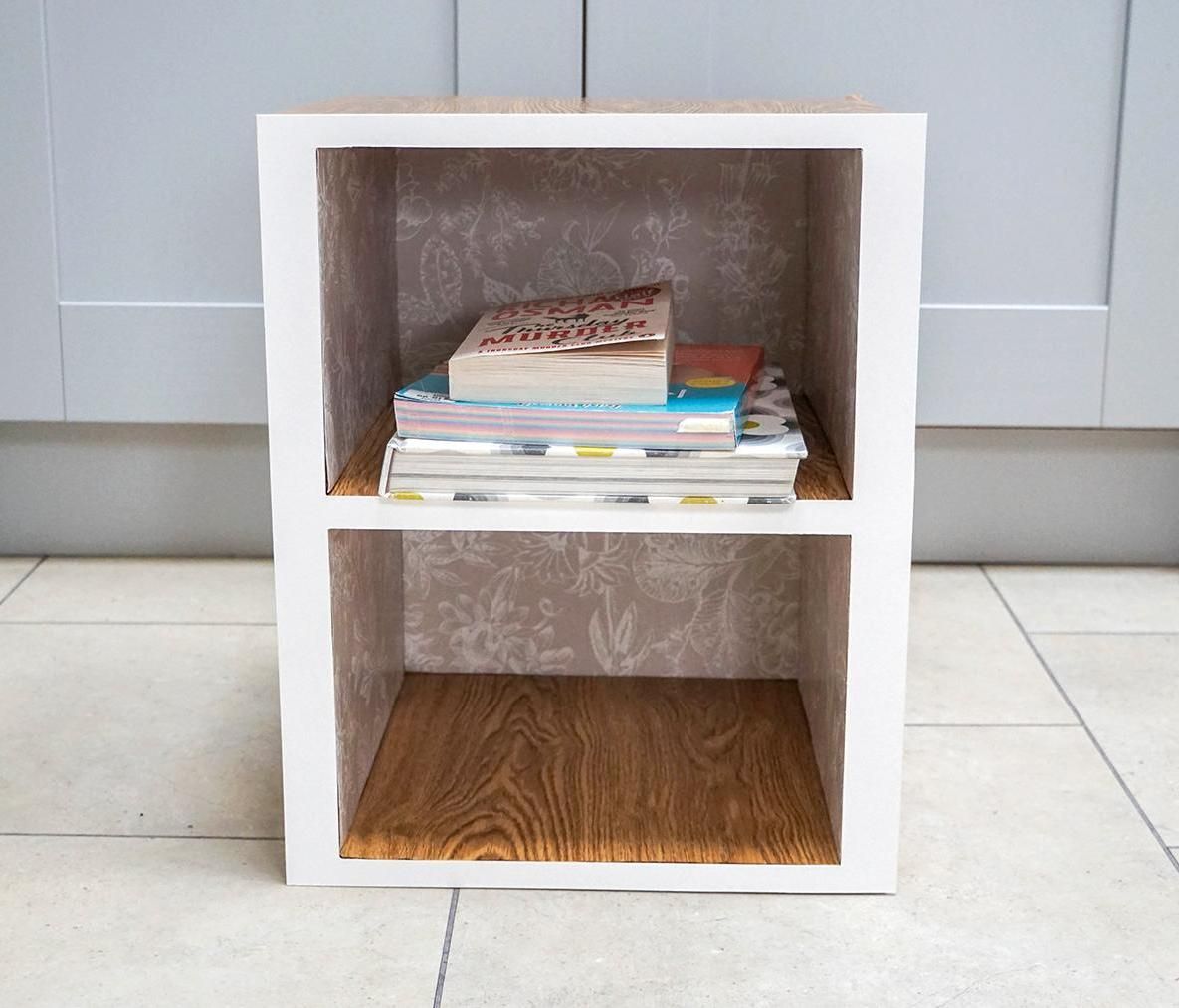 How to Make Strong Shelves Out of Cardboard | DIY Shoe Storage or Mini Bookcase