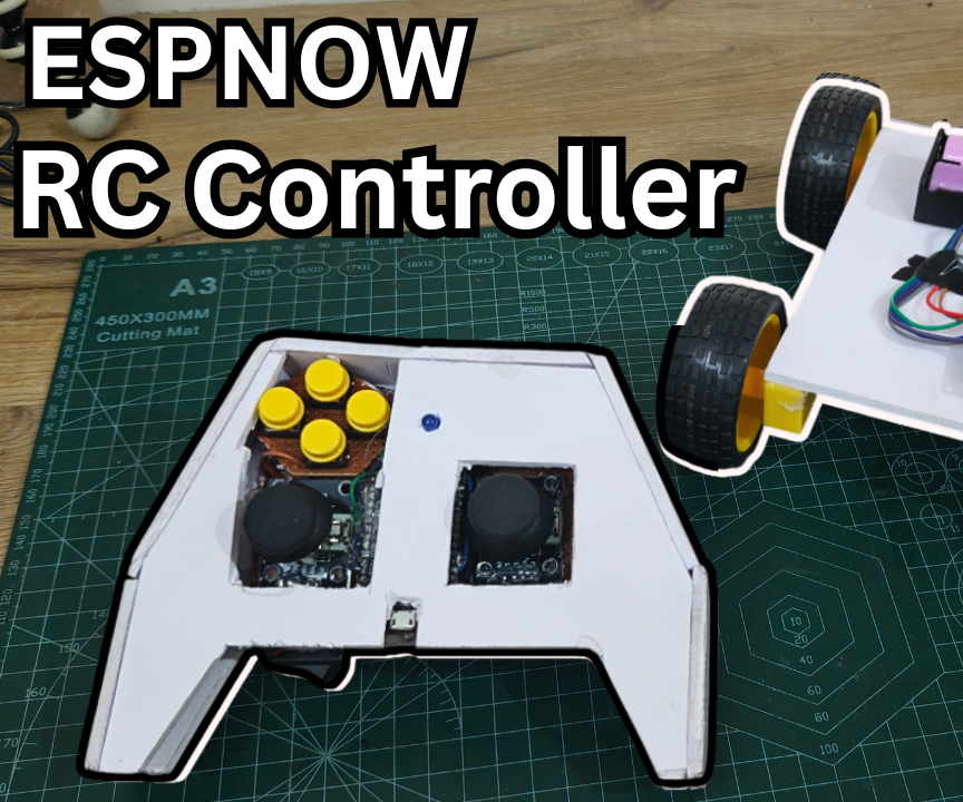 Build a DIY 10-Channel ESP32 RC Controller With ESP-NOW (Low Latency Wireless)