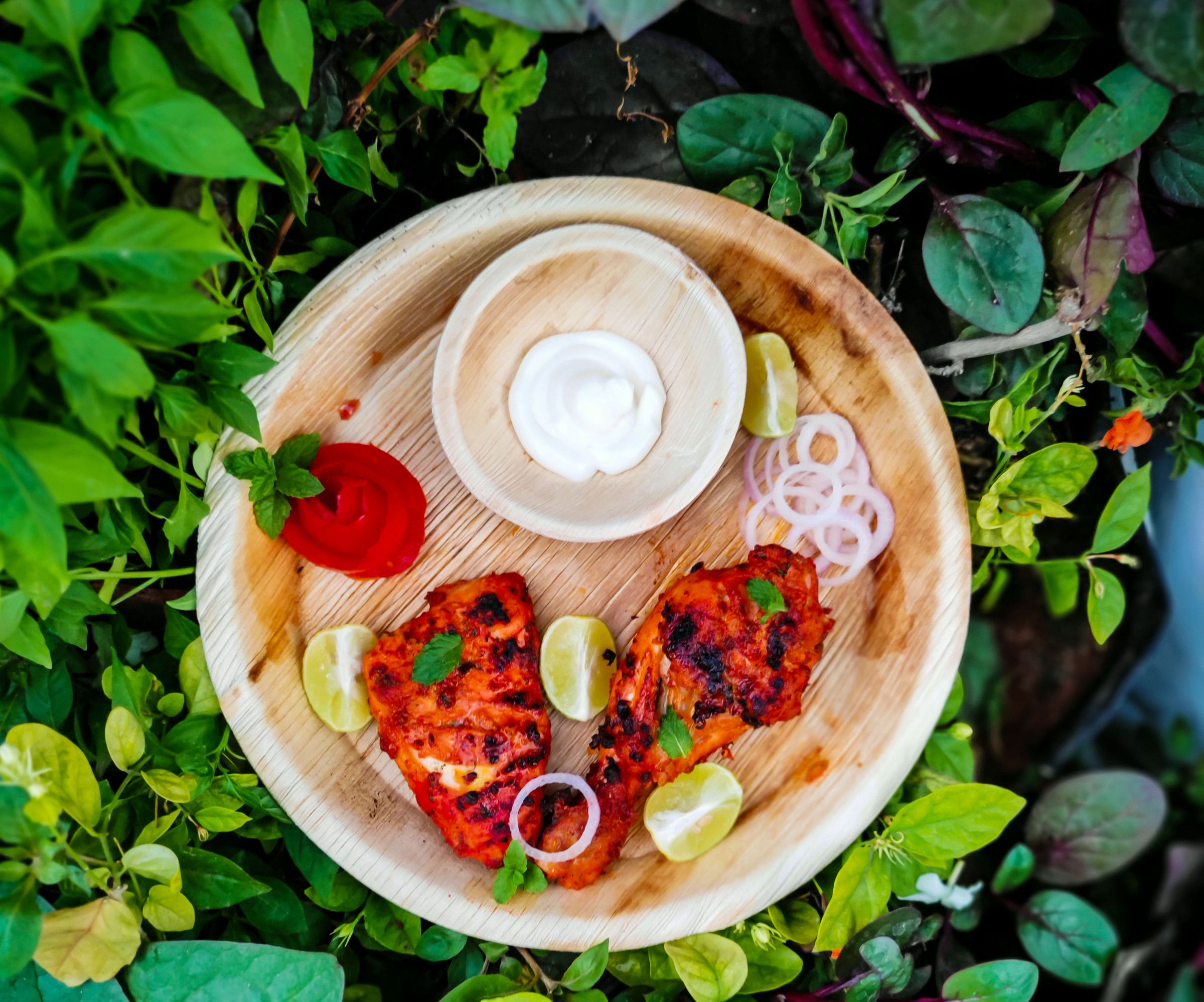 Grilled Tandoori Chicken ( It's a South Asia Punjabi Food )
