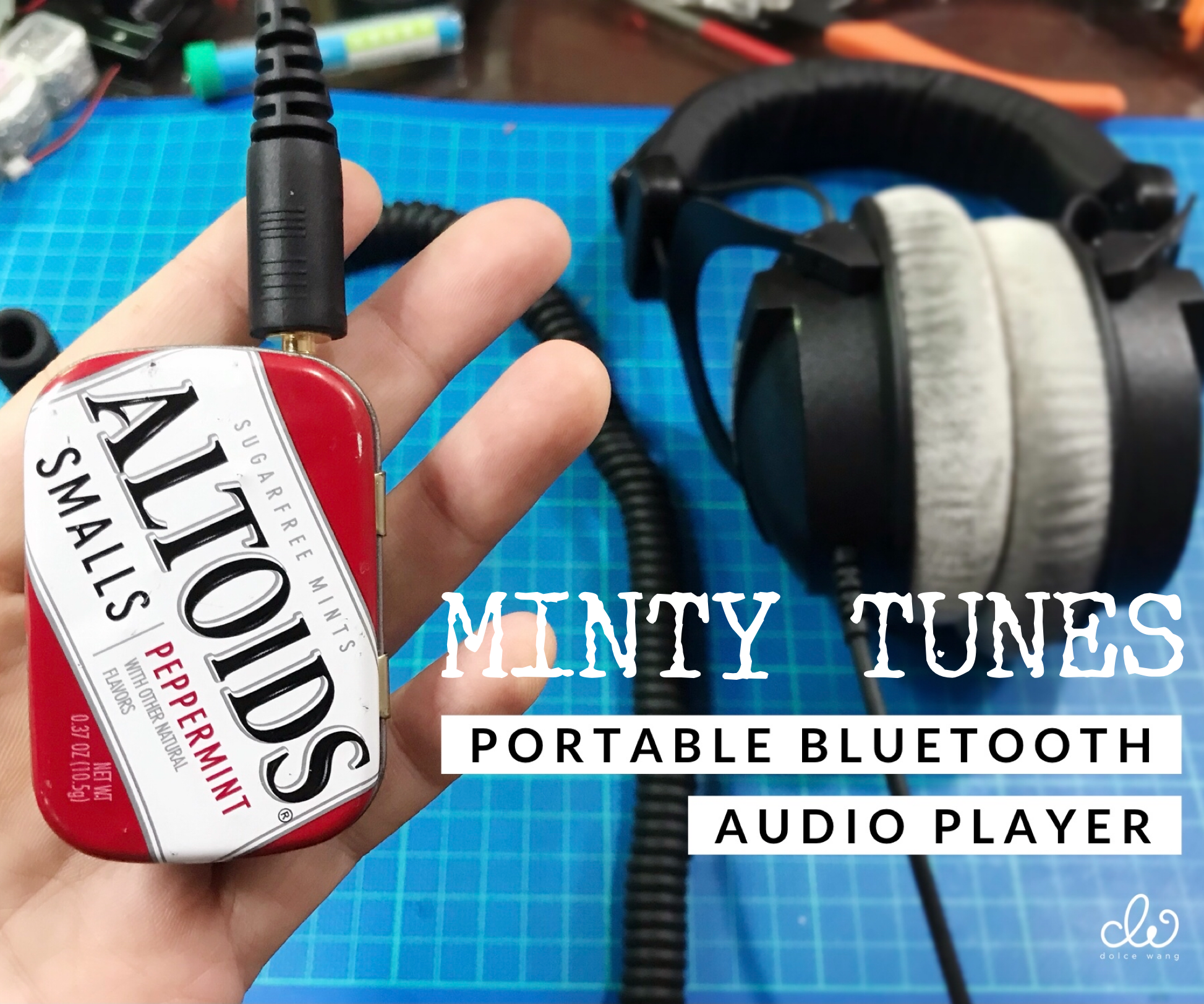 Minty Tunes: Bluetooth Audio Player (w/ Rechargeable Battery)