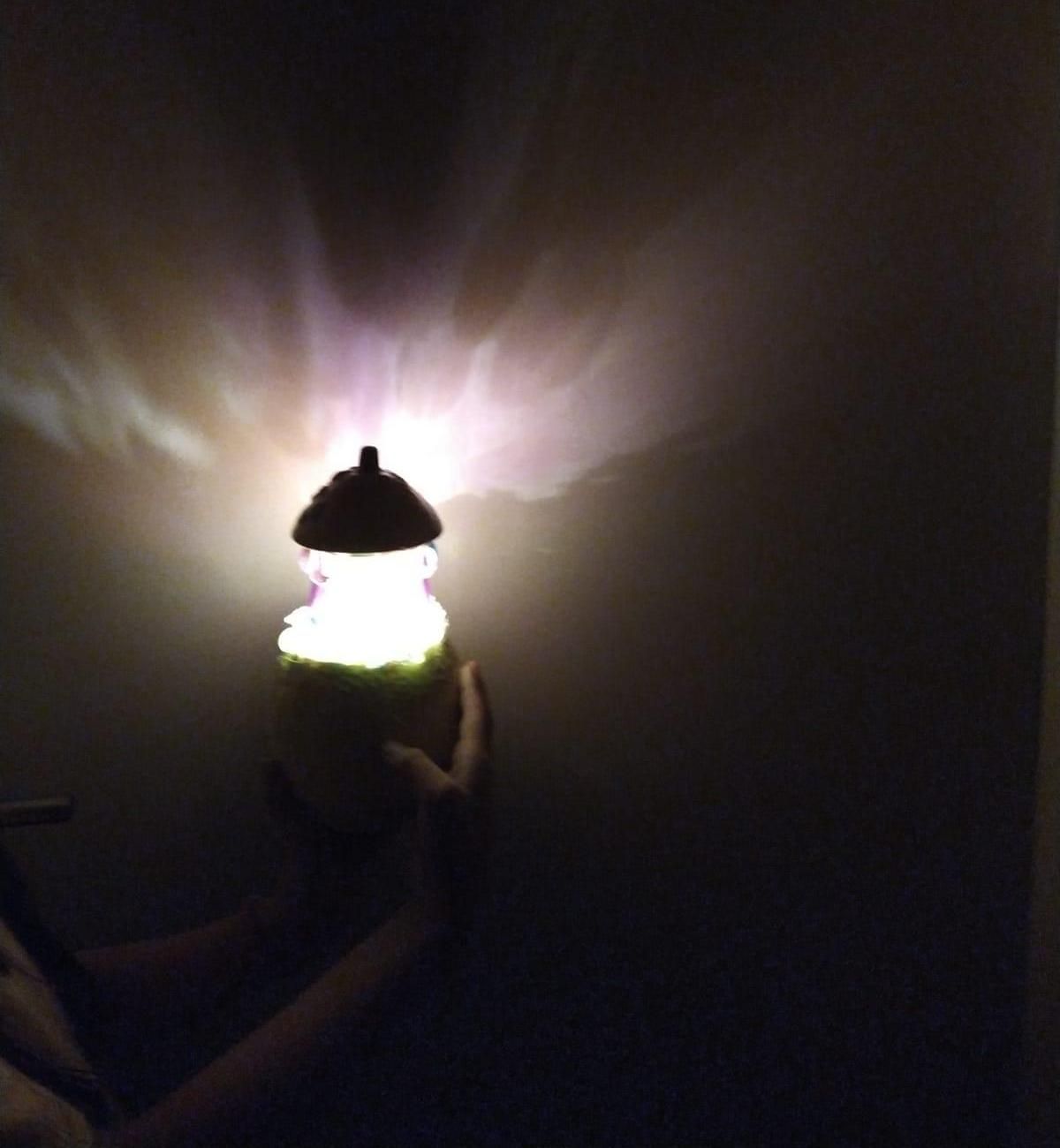 Instructables Van Het Paars-kristallen-nachtlampje