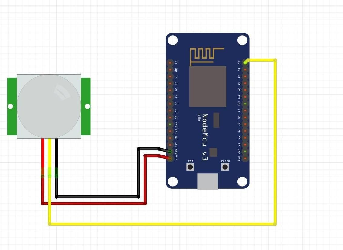 Smart ESP8266 PIR Motion Detection System With KiwisIoT for Real-Time IoT Security Monitoring