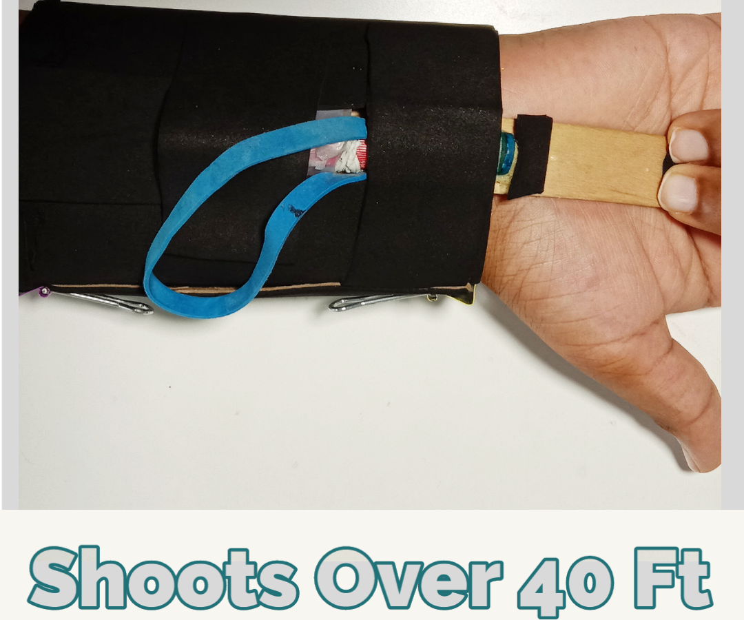 Wrist Mounted Skewer Launcher