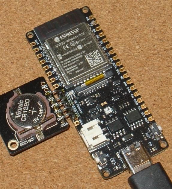 DS3231 RTC As NTP Client Replacement for ESP32