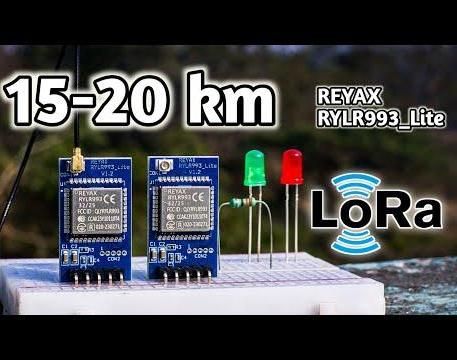 Reyax RYLR993-Lite LoRa Real-World Range Test – How Far Can It Really Go?