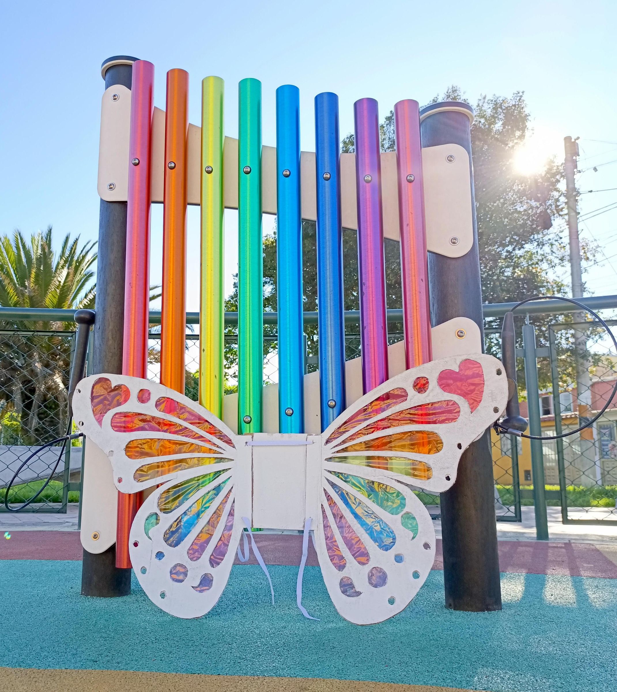 Rainbow Butterfly Wings