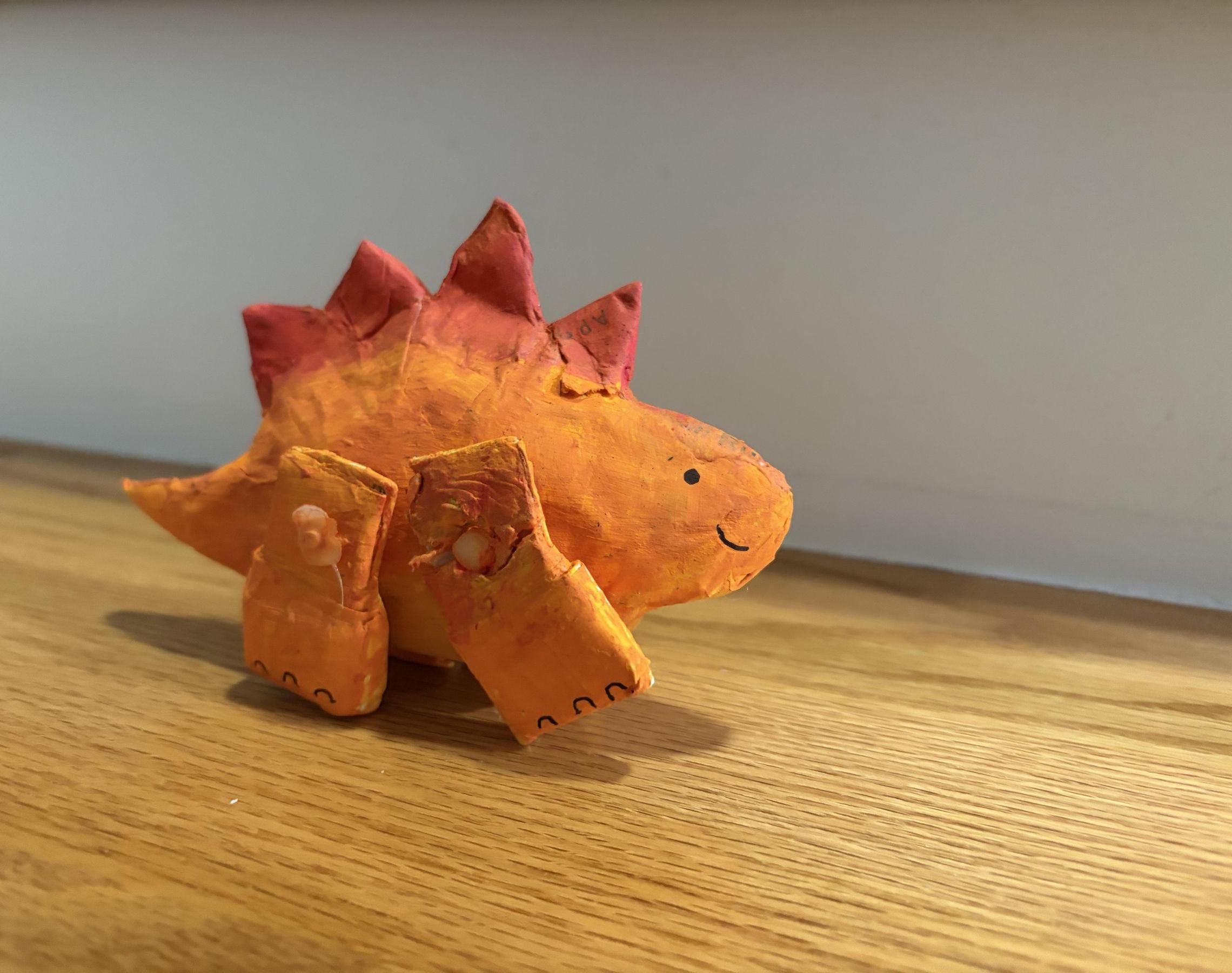 How to Make Steggy (or Any Paper Mache Model)