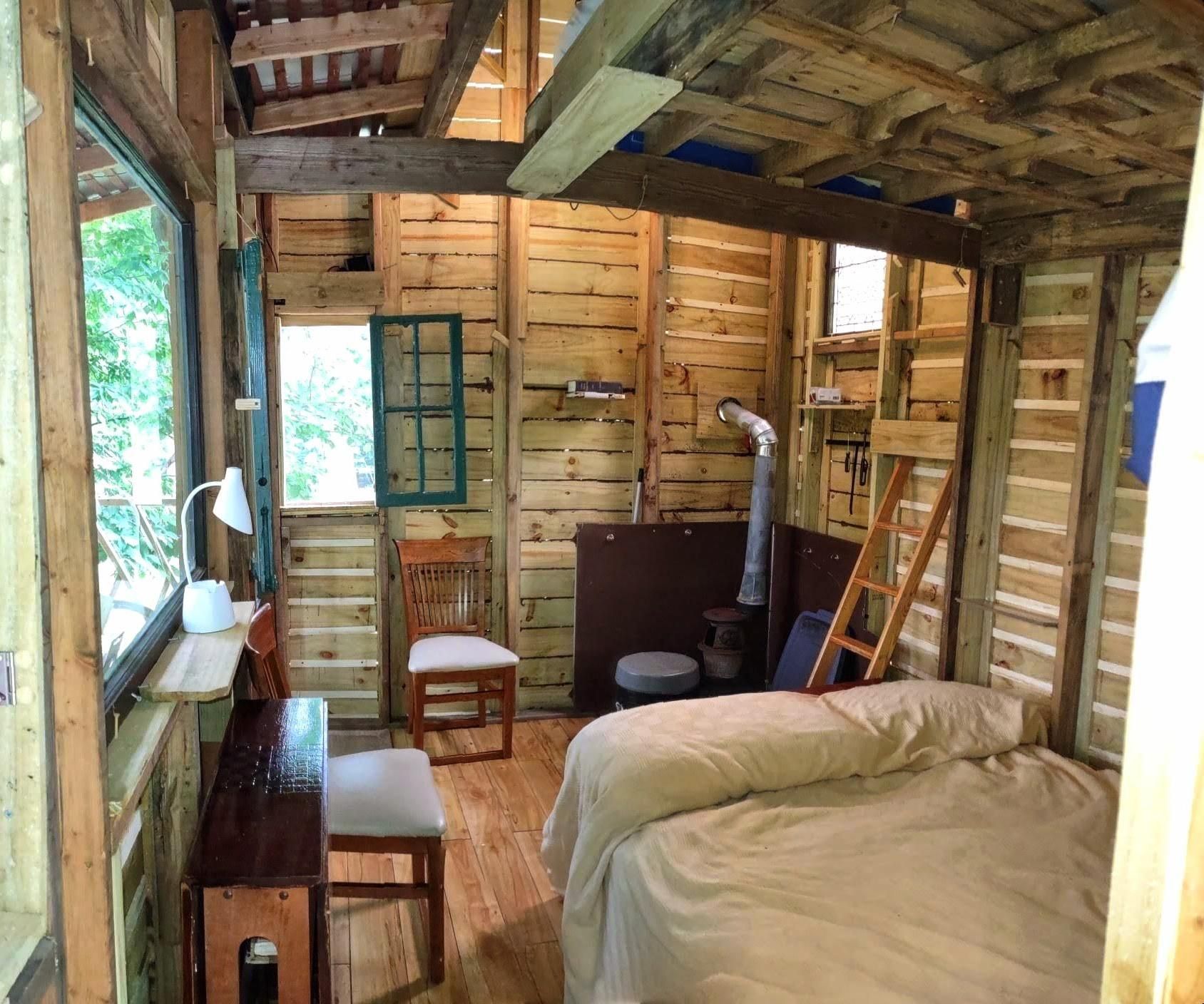 Pallet Man-shed, One-man Build, Spring-time Lets Get This Live-able. Part Six