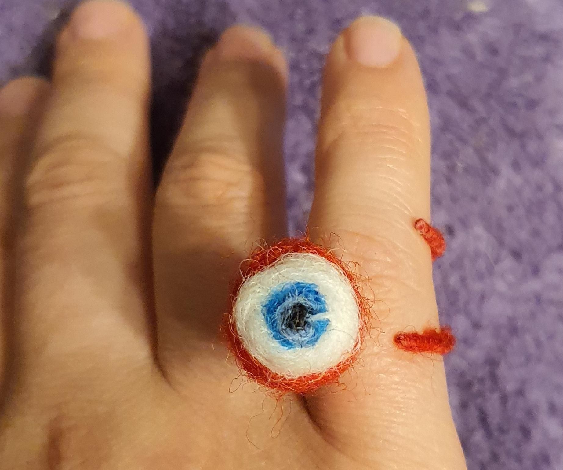 Make Your Own Felt Eyeballs
