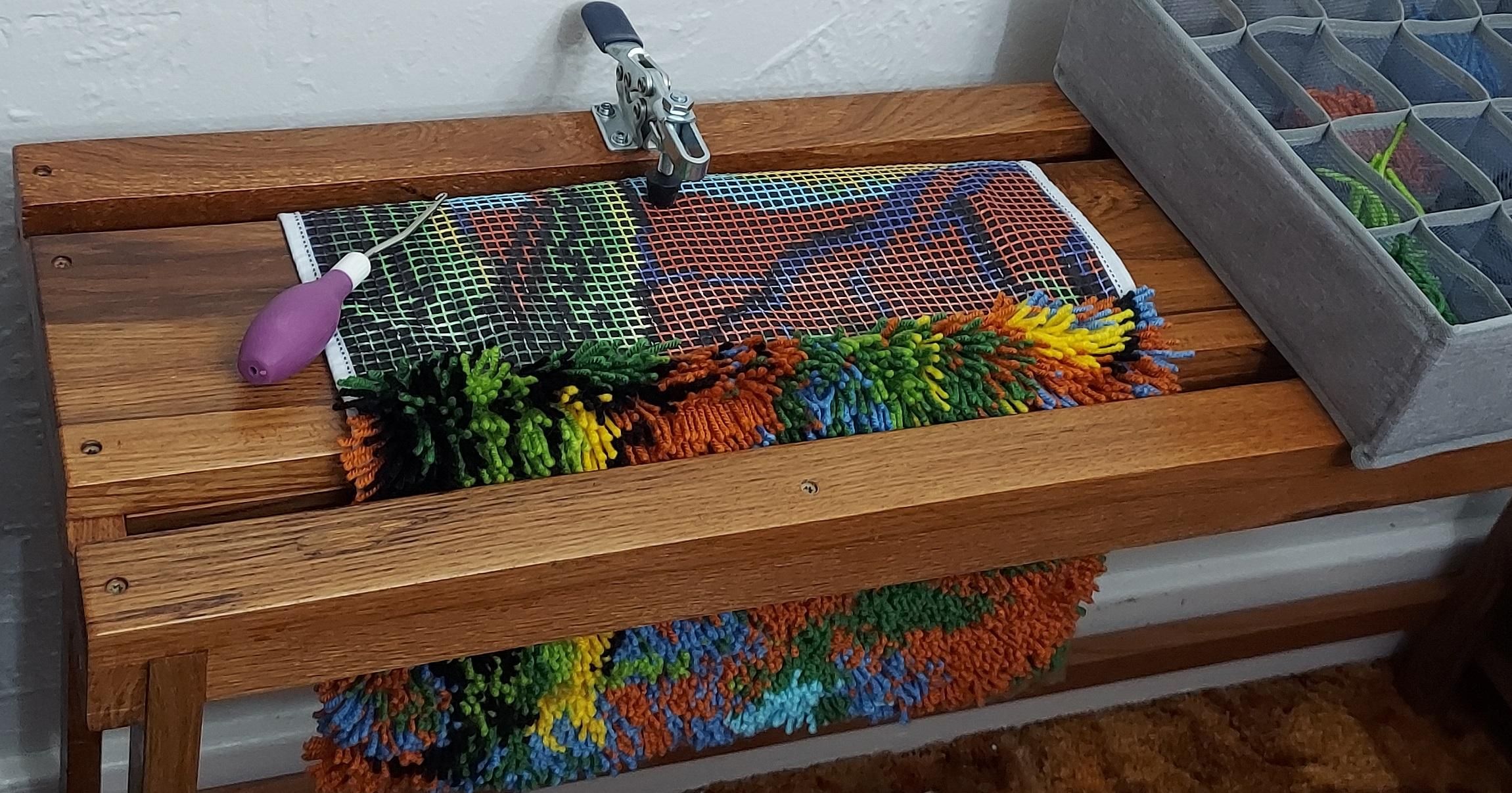 Latch Hook Table