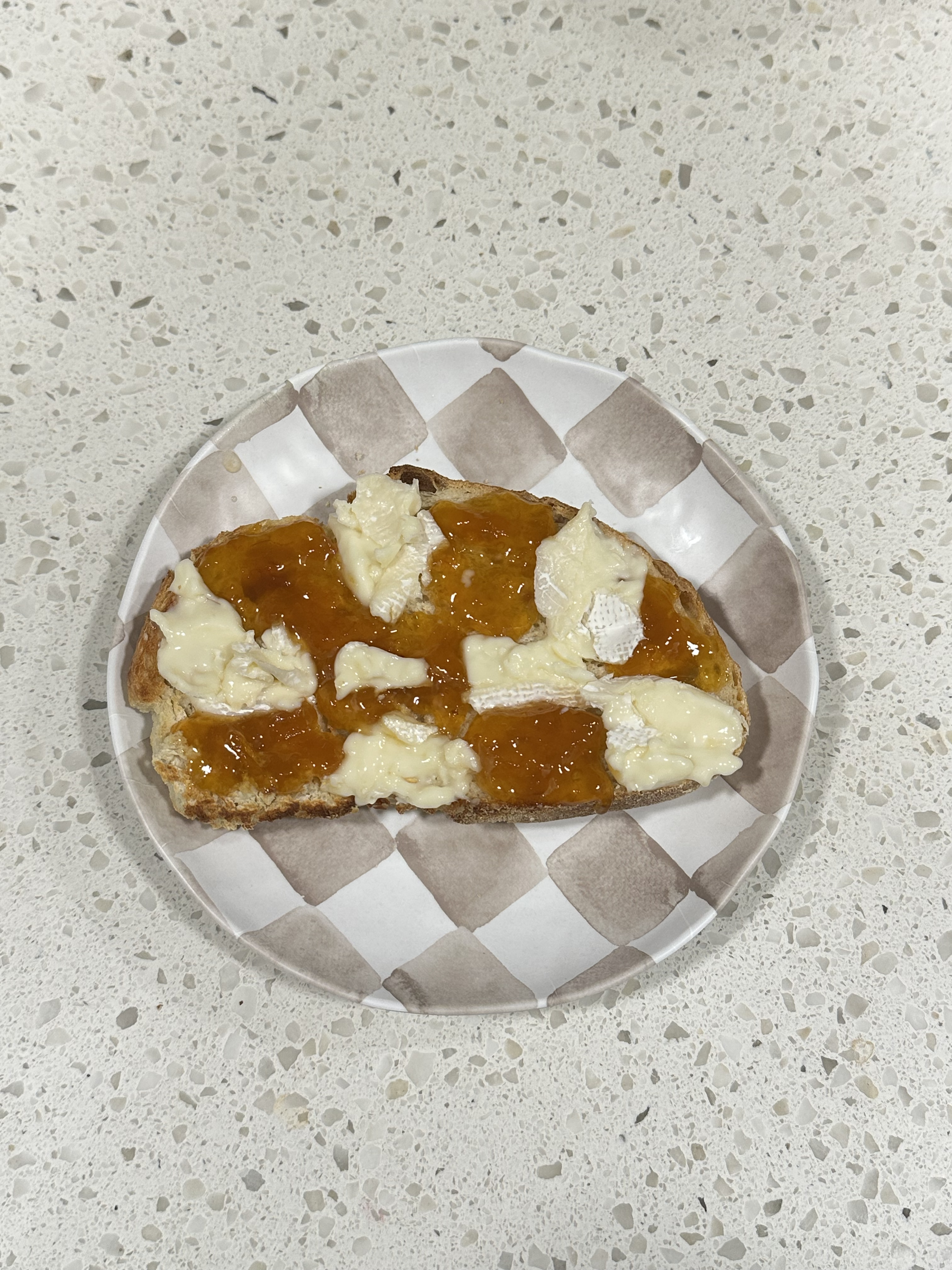 Brie and Jam Toast