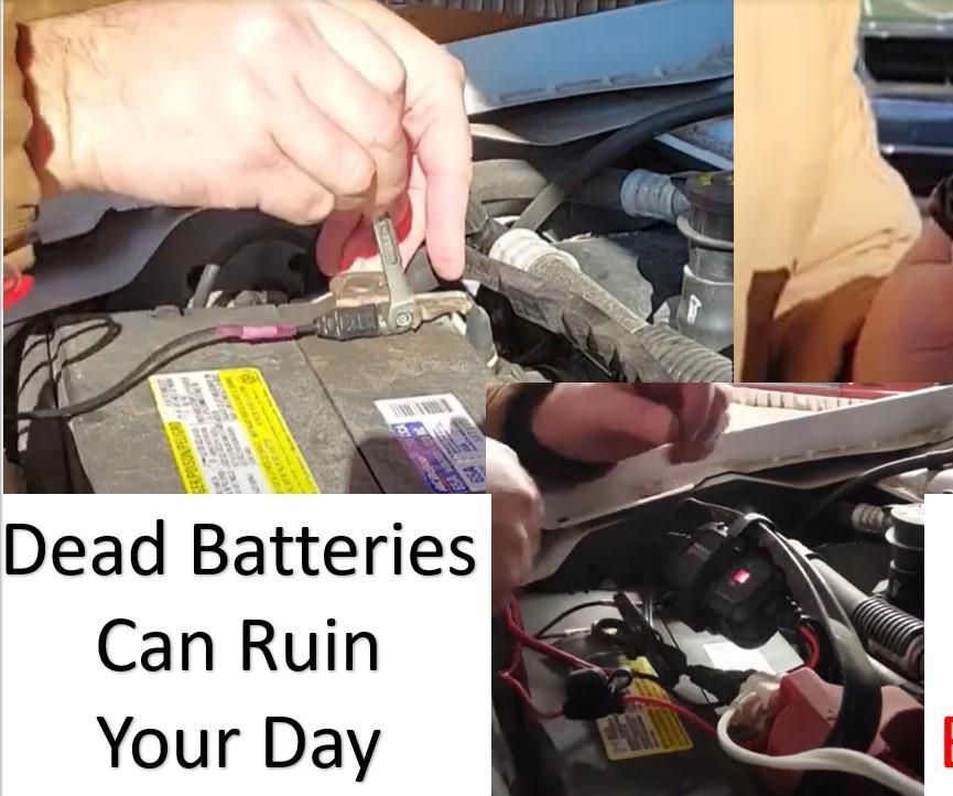 Motorhome Battery Trickle Charger Install Save Your Battery Boat Car Truck Maintain Save Money