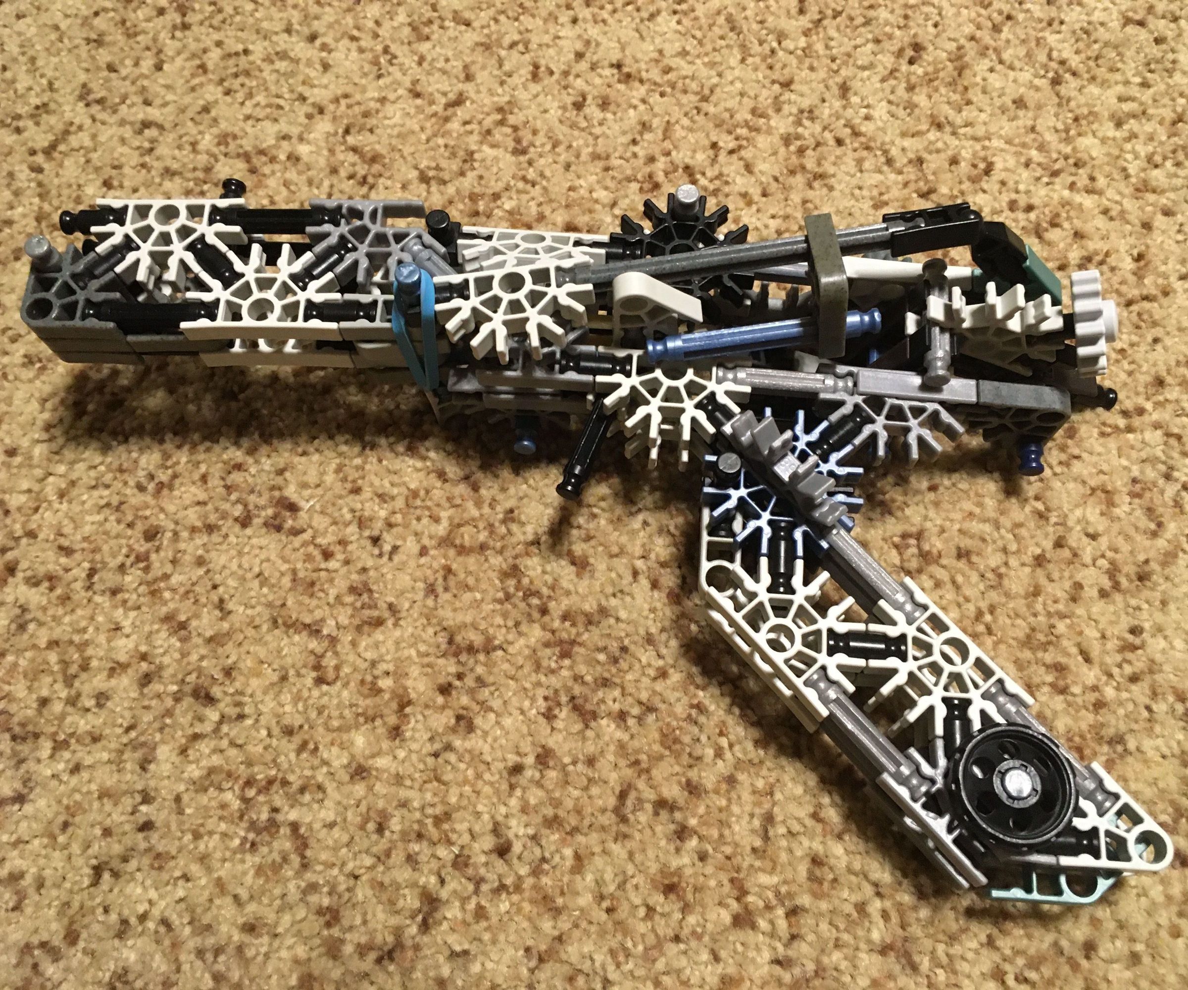 K'nex Semi-auto Rubber Band Gun