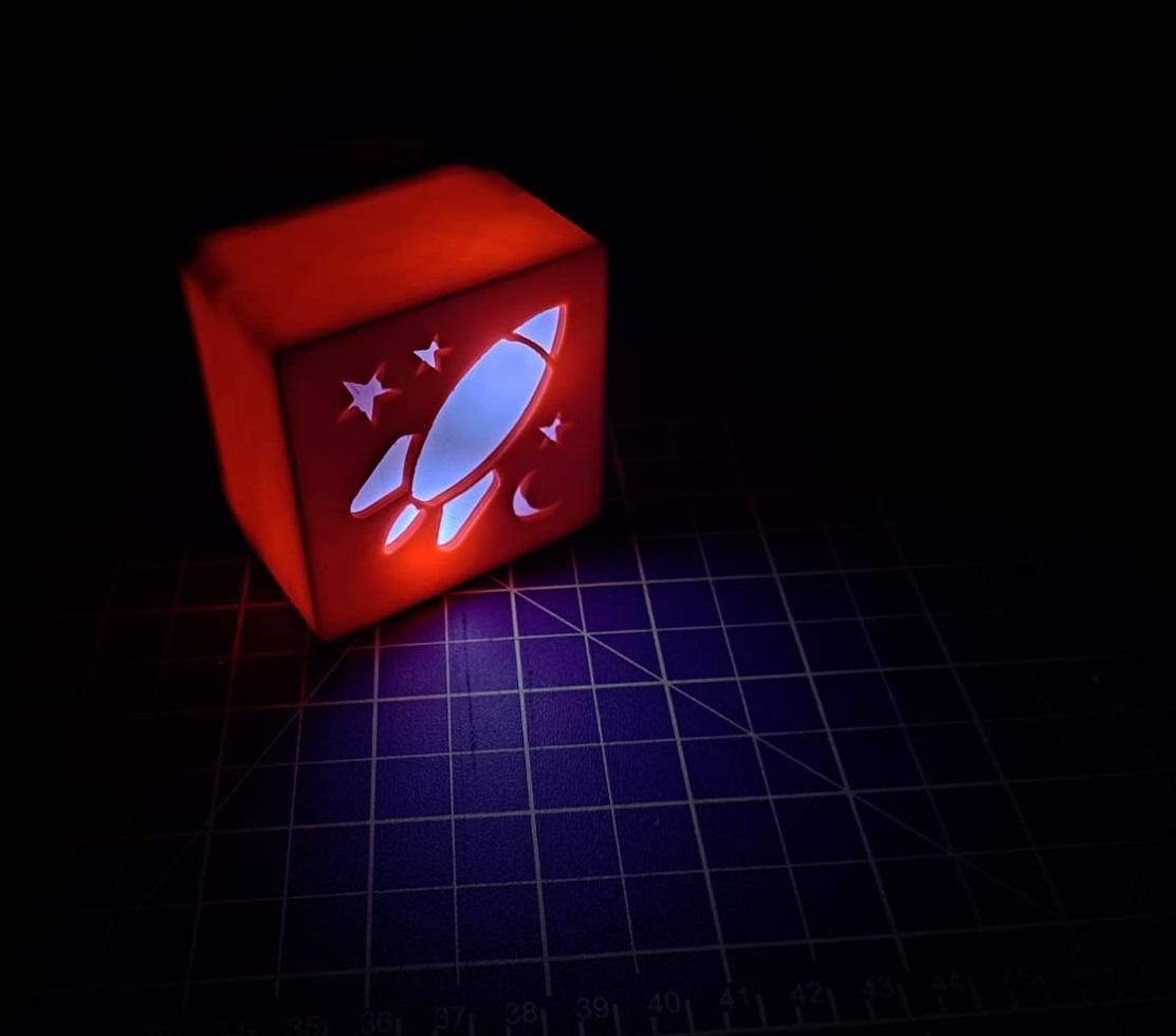 Rocket Night Lamp
