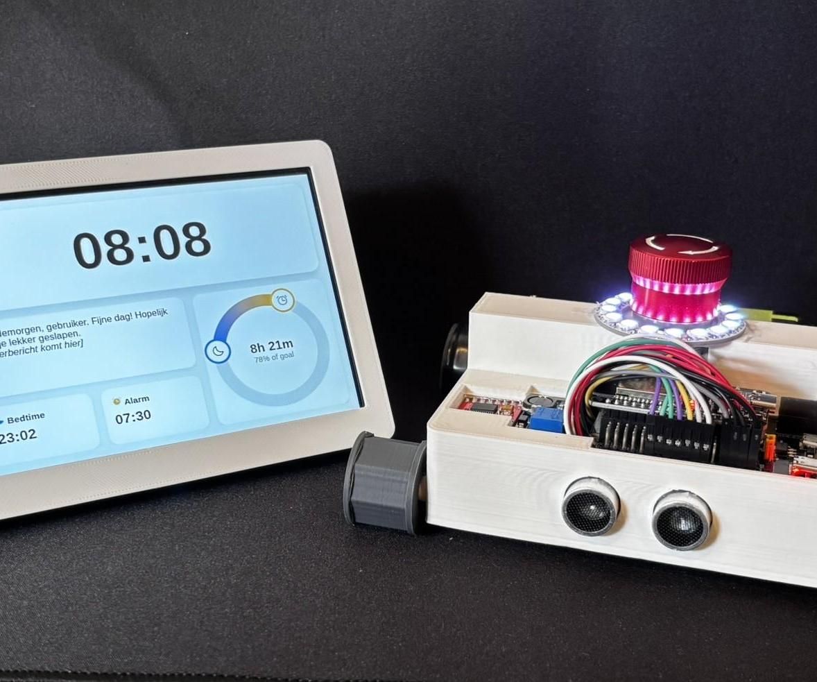 WakeUp Buddy – Smart Robot Alarm Clock That Forces You Out of Bed