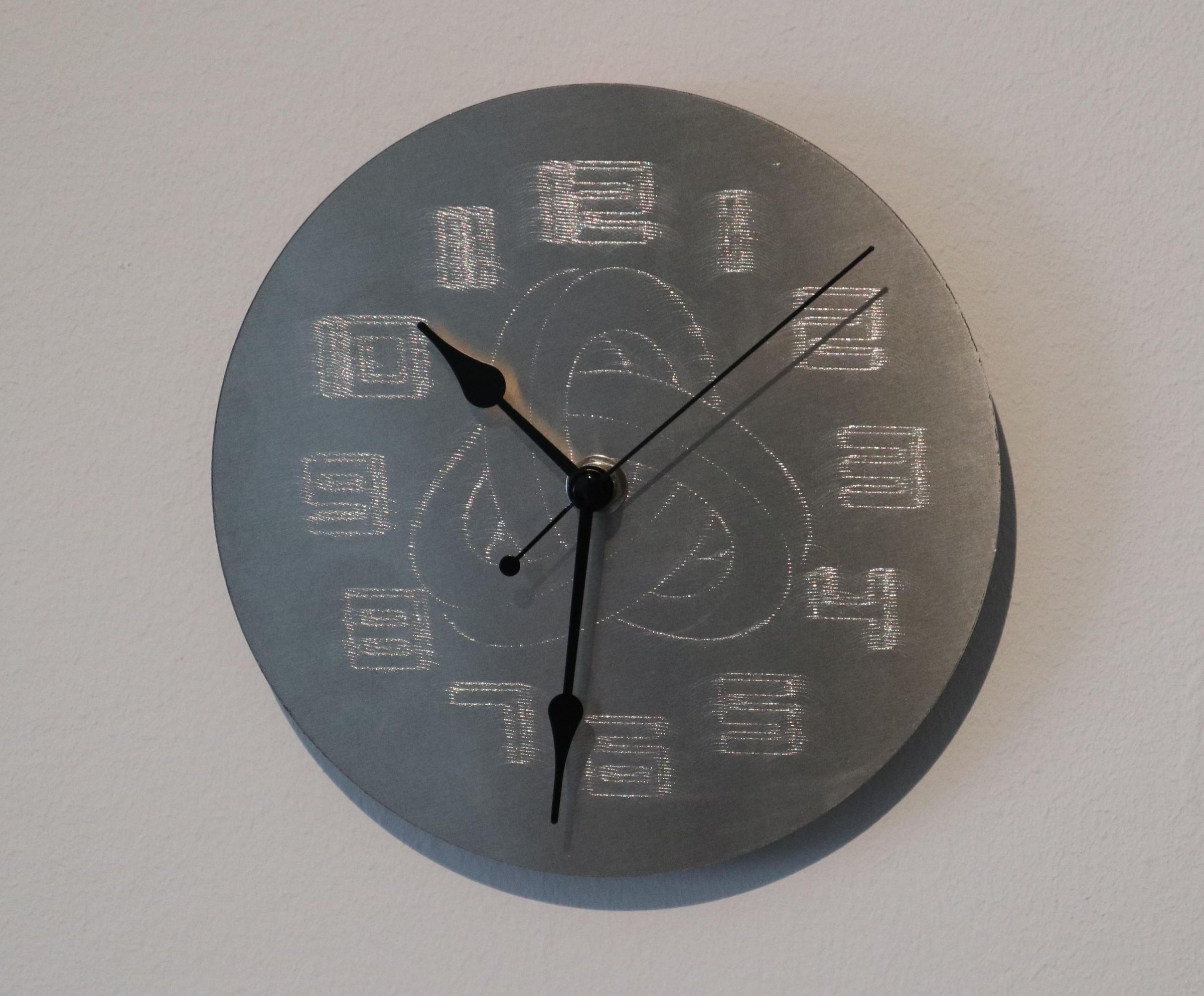 Specular Hologram Clock