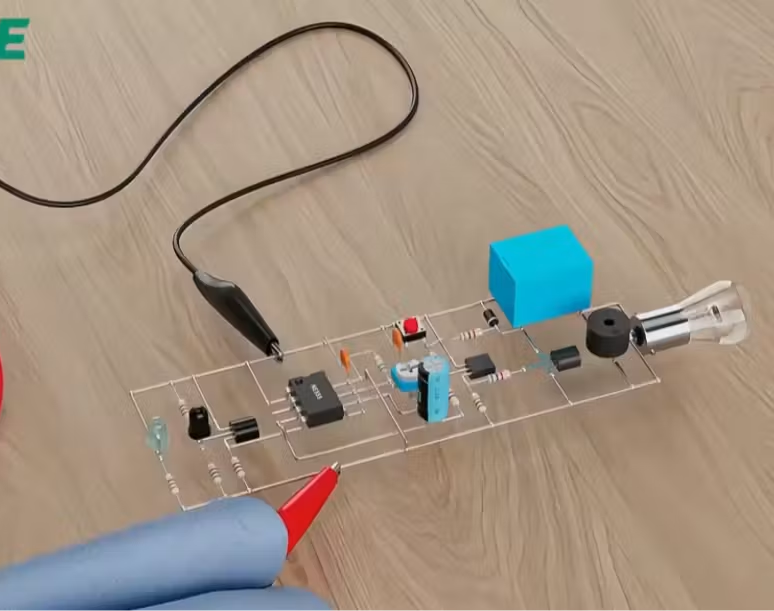 Build a DIY Infrared Security Alarm With the NE555 Timer IC