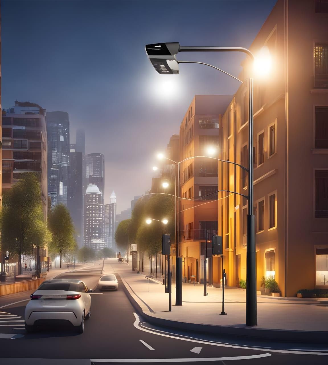 Smart Street Light Management System Using LoRa Module
