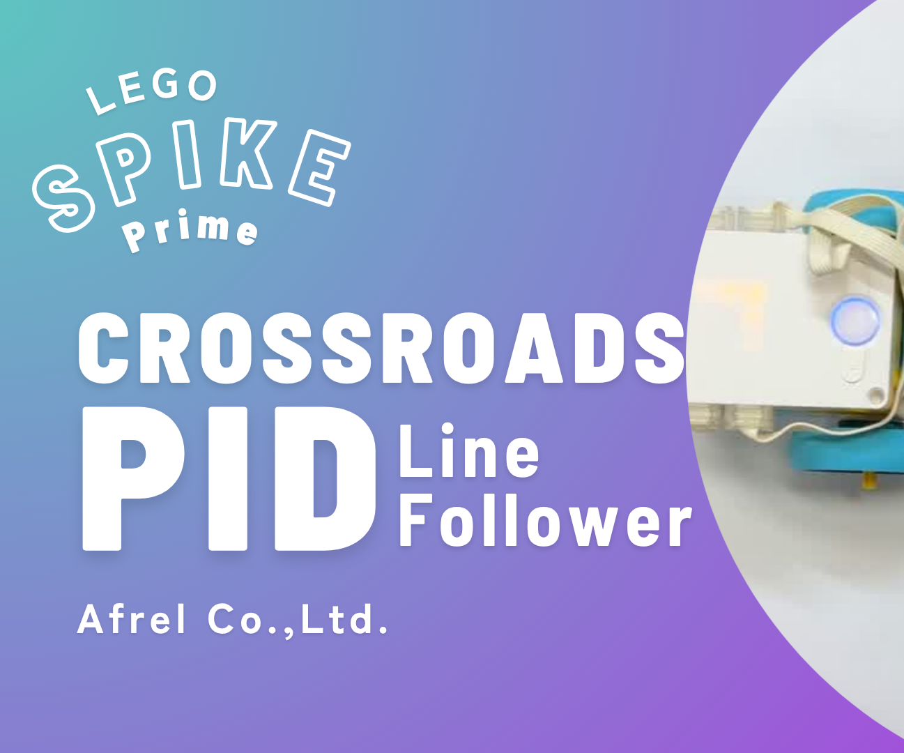 PID Line Following at the Crossroad | SPIKE Prime in C