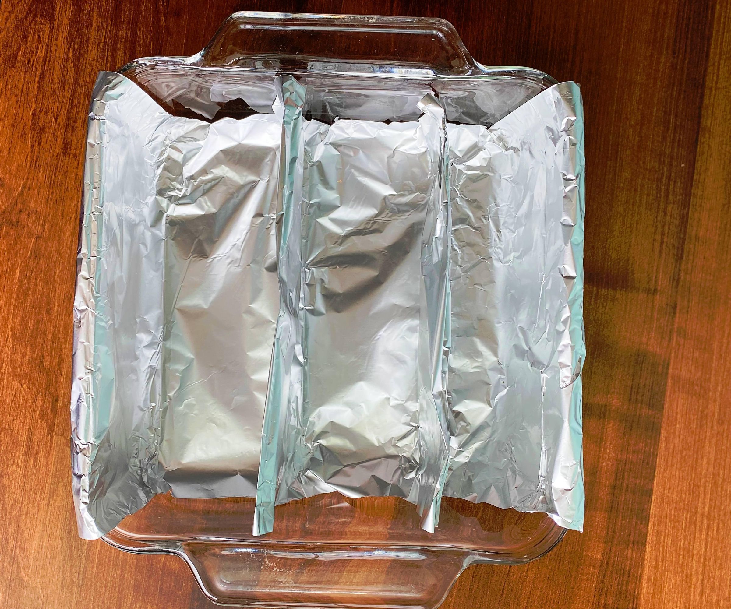 Tin Foil Dividers for GF Sandwich Buns