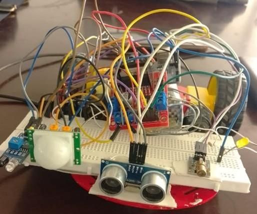 Arduino Servilliance Mobile Robot