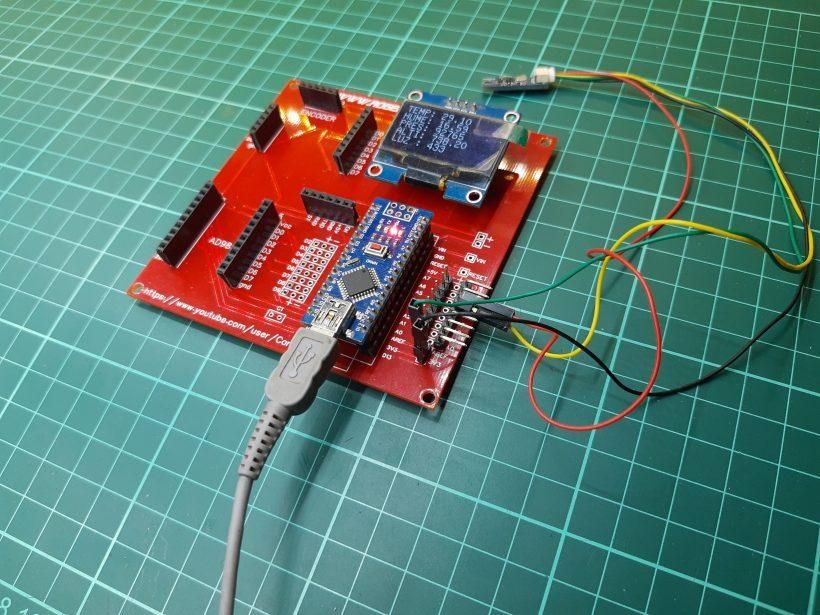 5 in 1 Sensor: Temperature, Humidity, Pressure, Altitude and Light Intensity