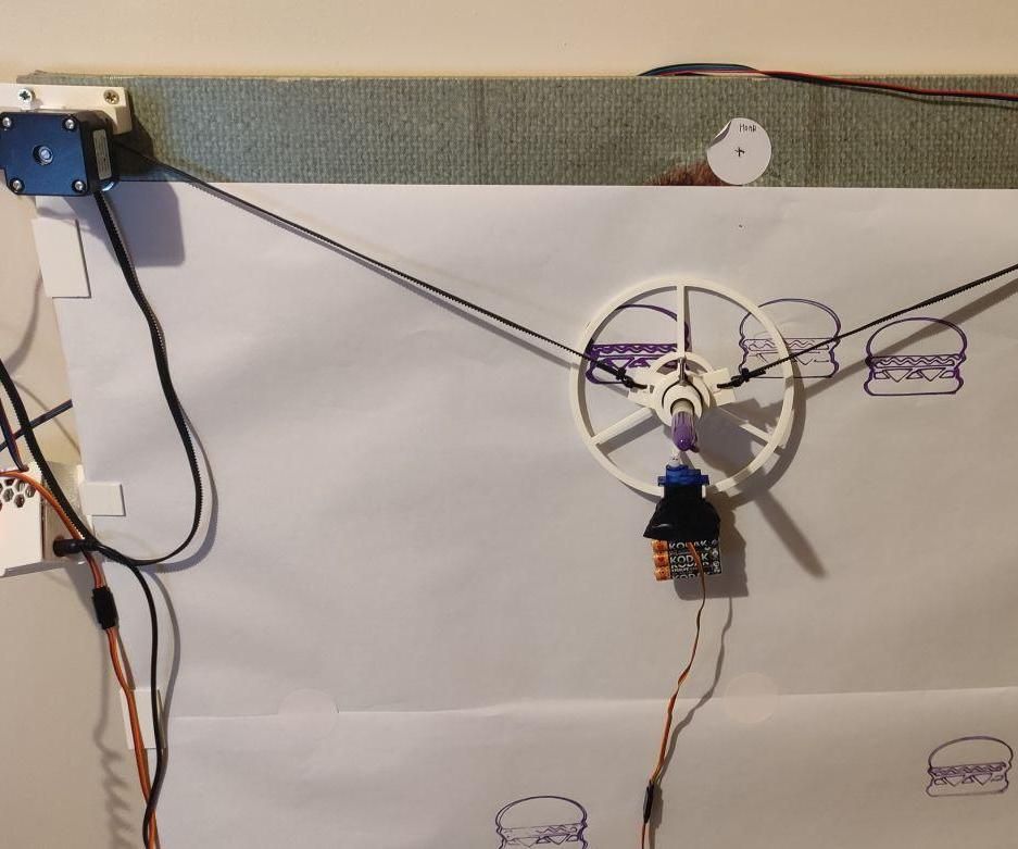 Polargraph Wall Draw Bot 2023