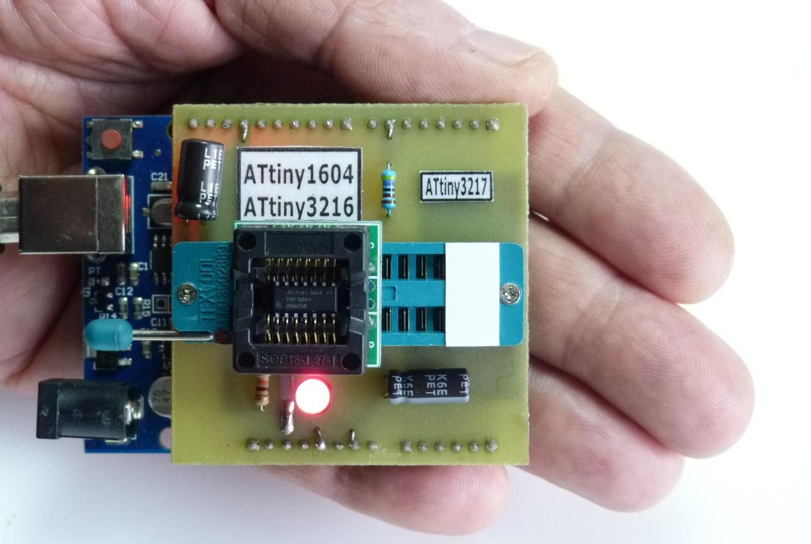 A Tiny Programmer for ATtiny Microcontrollers With Arduino UNO : Part2-Newer ATtinys