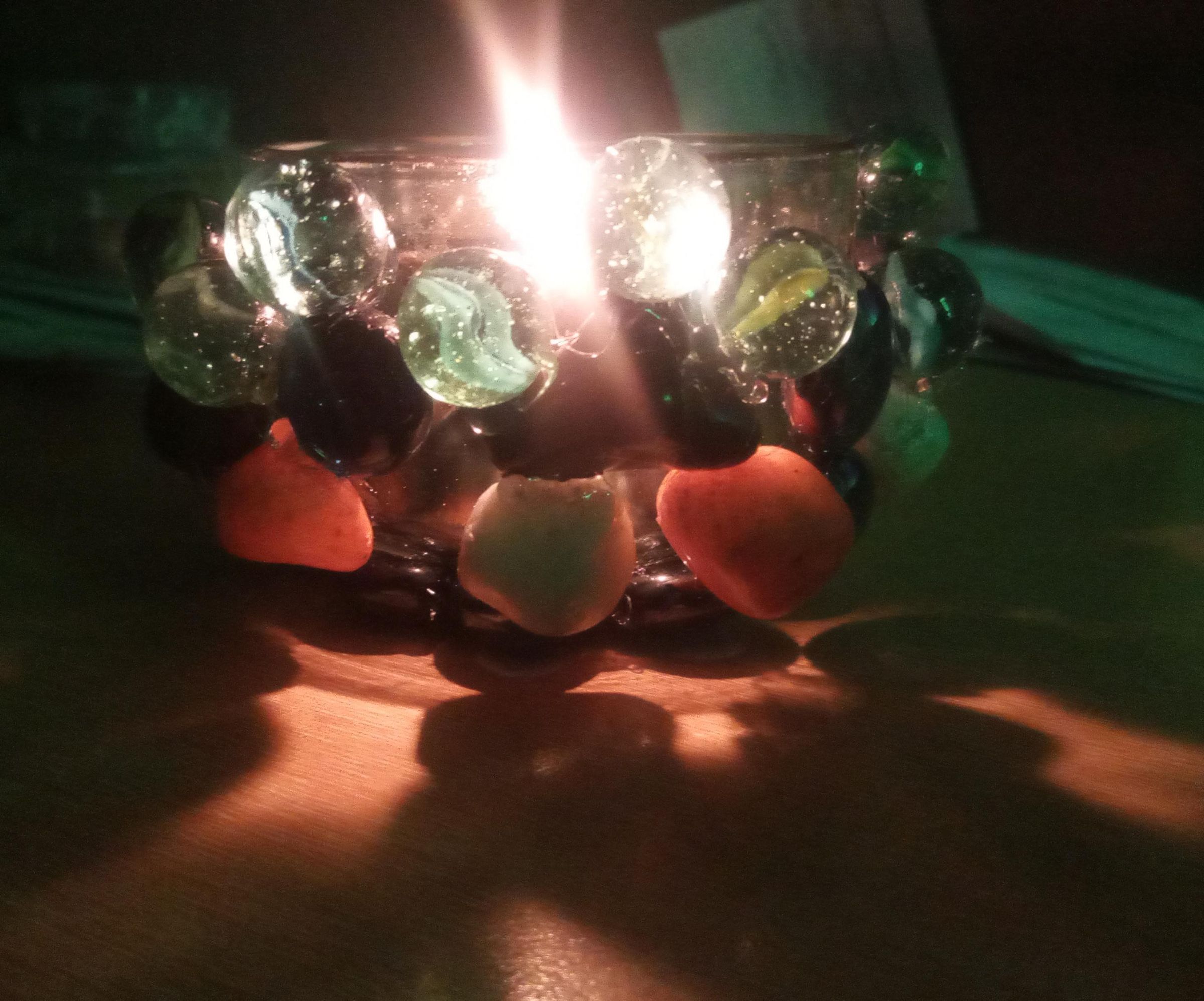Stone lamp