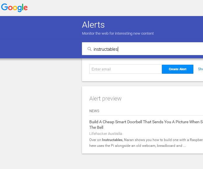 How to Setup Google Alerts