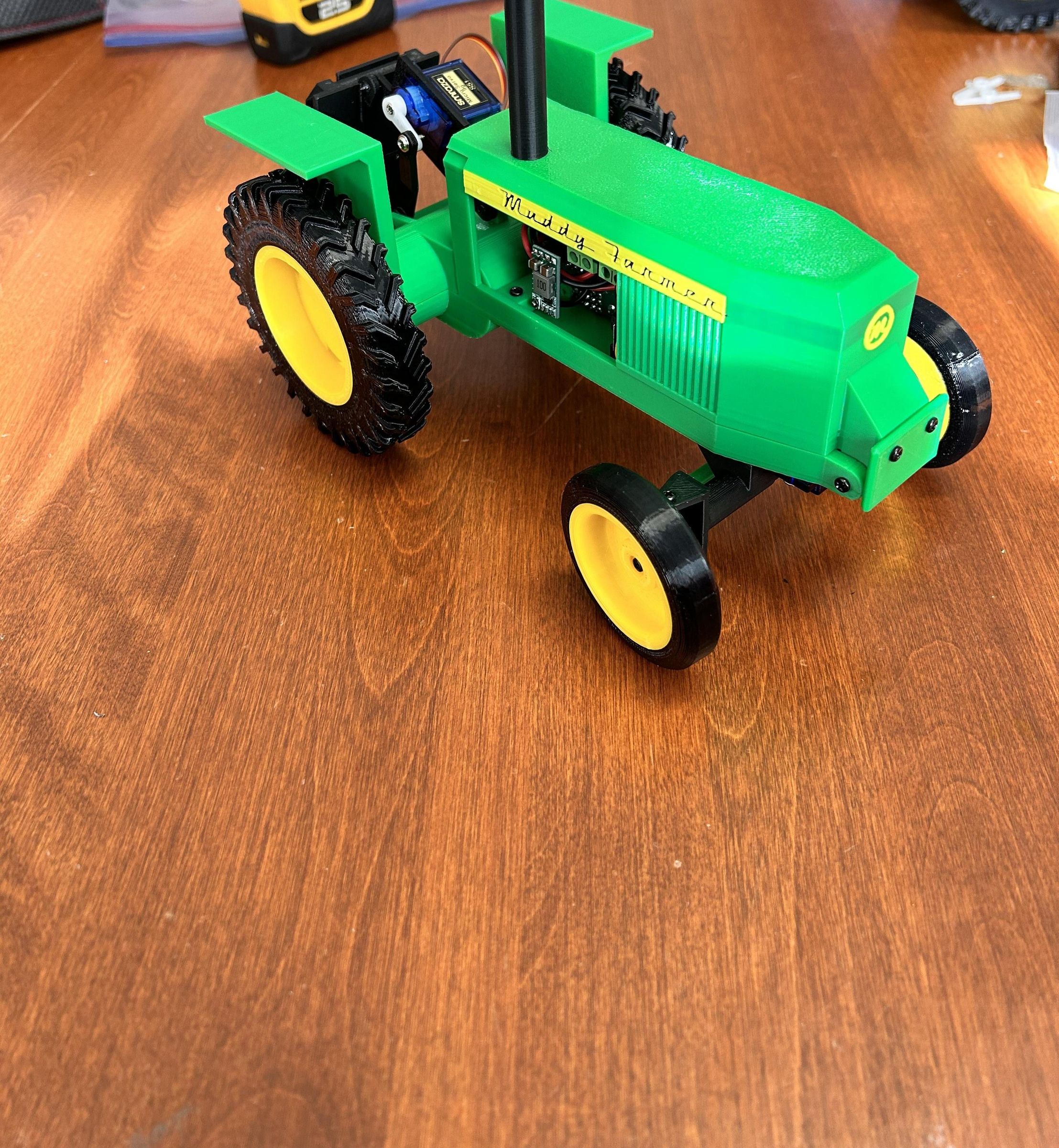 Muddy Mini Tractor