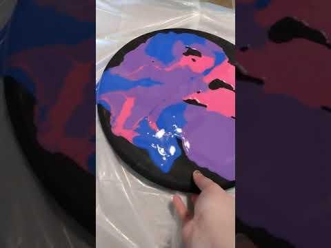 Acrylic Pour Painting