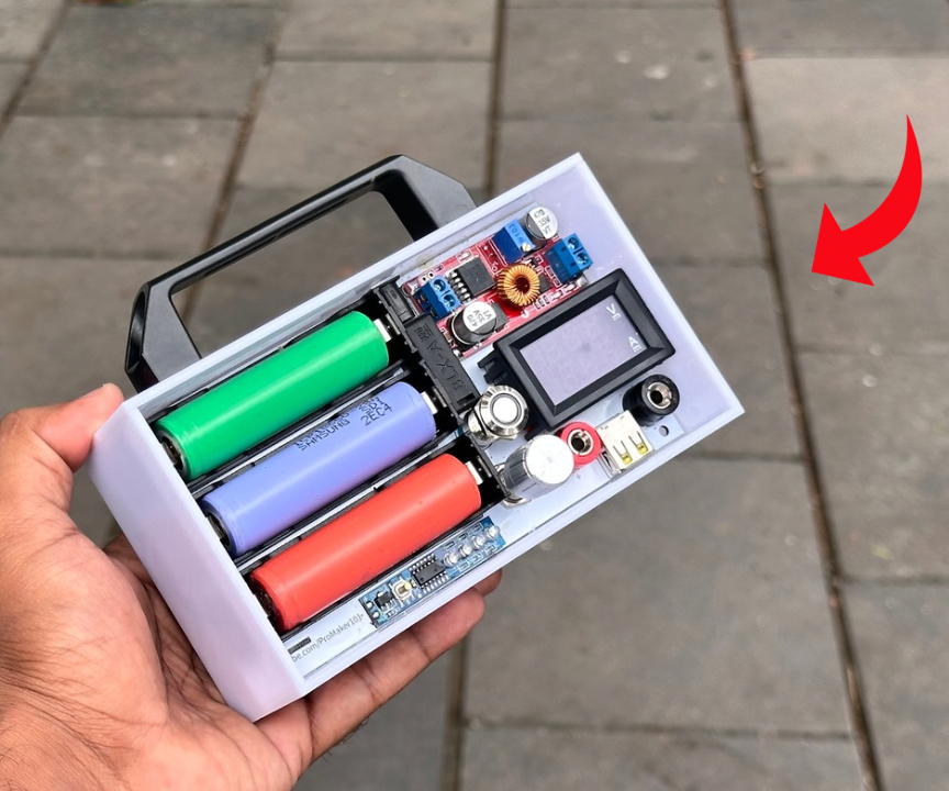 Portable Very Precise Adjustable DC Power Supply + USB Charging