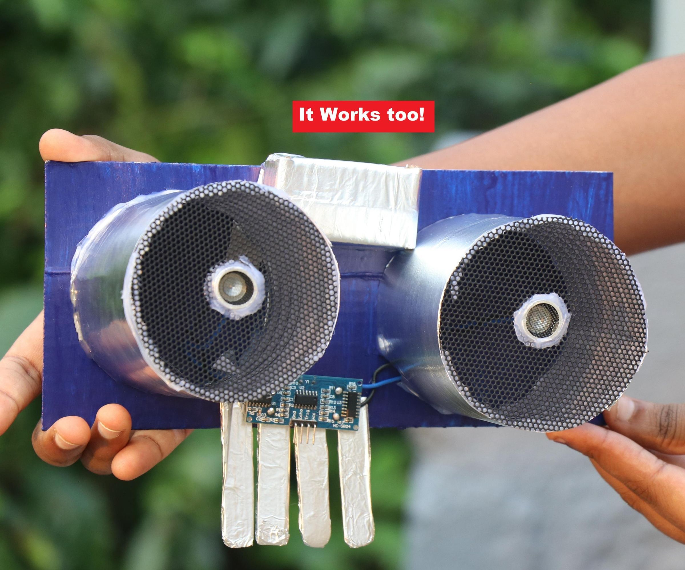 Diy Big Ultrasonic Sensor That Works Like Real