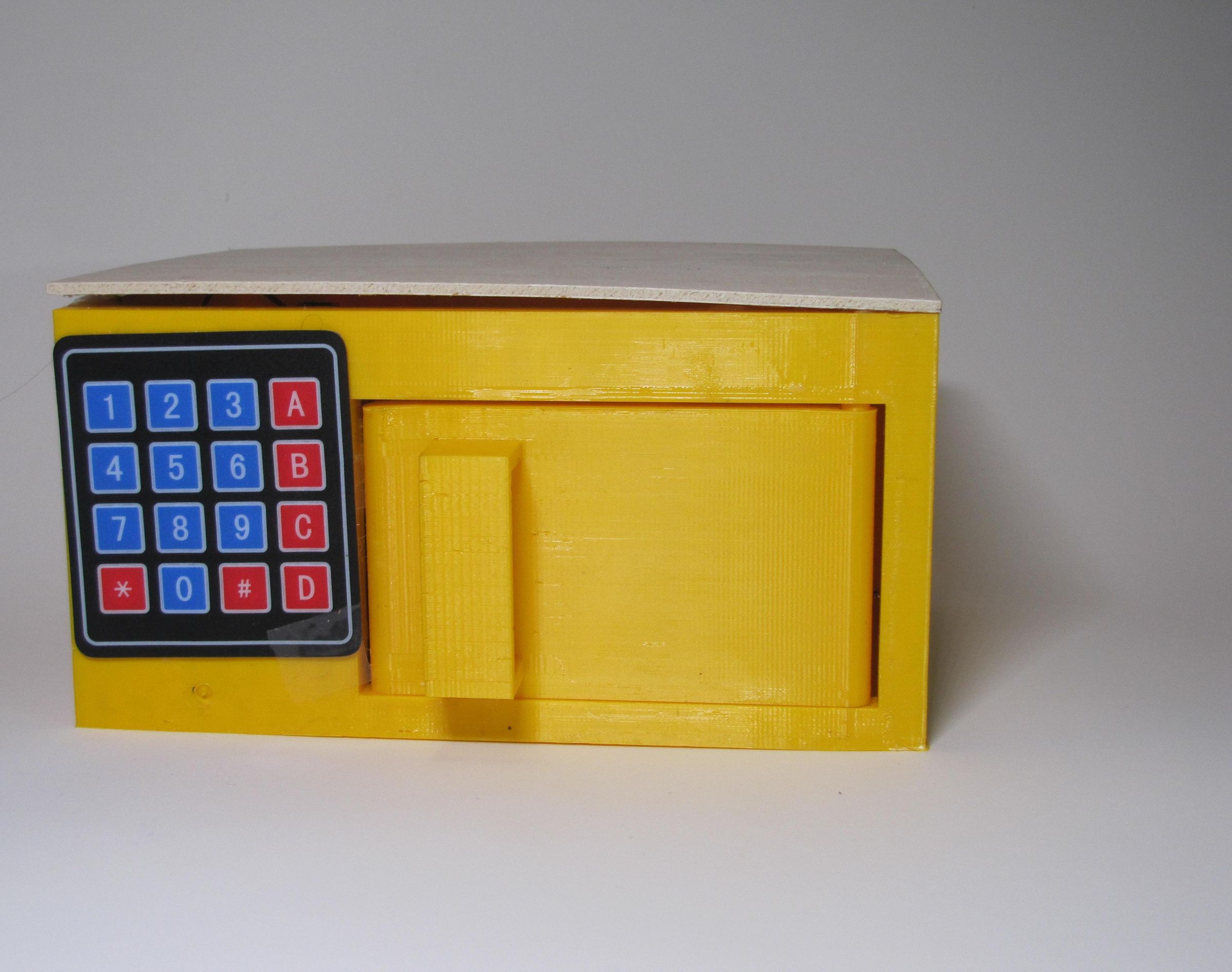 Arduino Servo Motor Keypad Safe