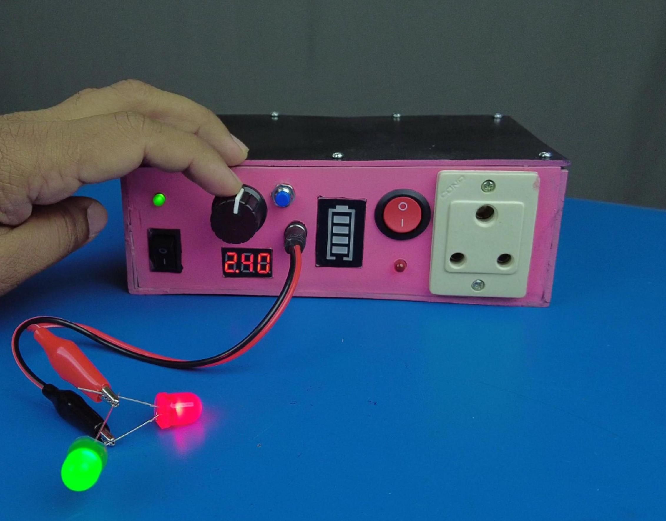 I Built a 3-in-1 Power Tester for Almost Any Electronic Device | 150W AC + Variable DC + 12V