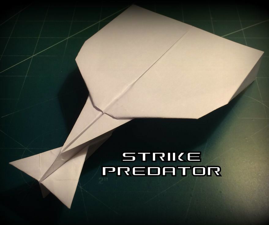 How To Make The Strike Predator Paper Airplane